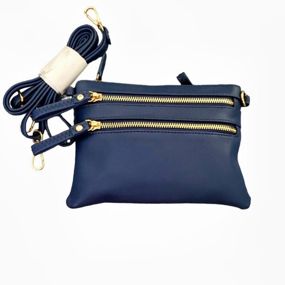 Fashionpuzzle Bags Fashion Puzzle Multi Zipper Pocket Small